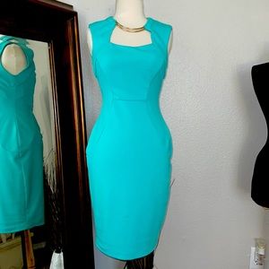 Bisou Bisou by Michele Bohbot, teal, size 6